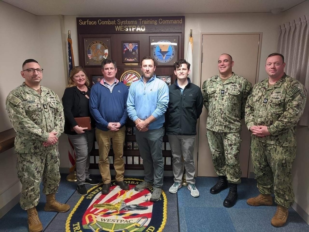 STAFFDEL Bennitt Visits Surface Combat Systems Training Command Det Western Pacific