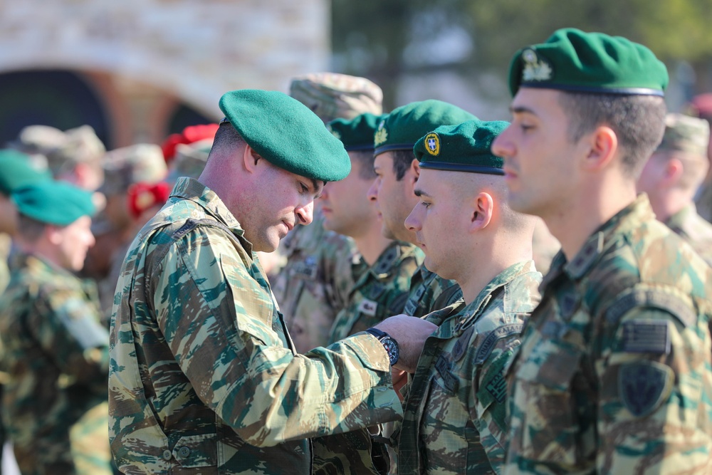 The 101st Air Assault Multi-national training in Greece