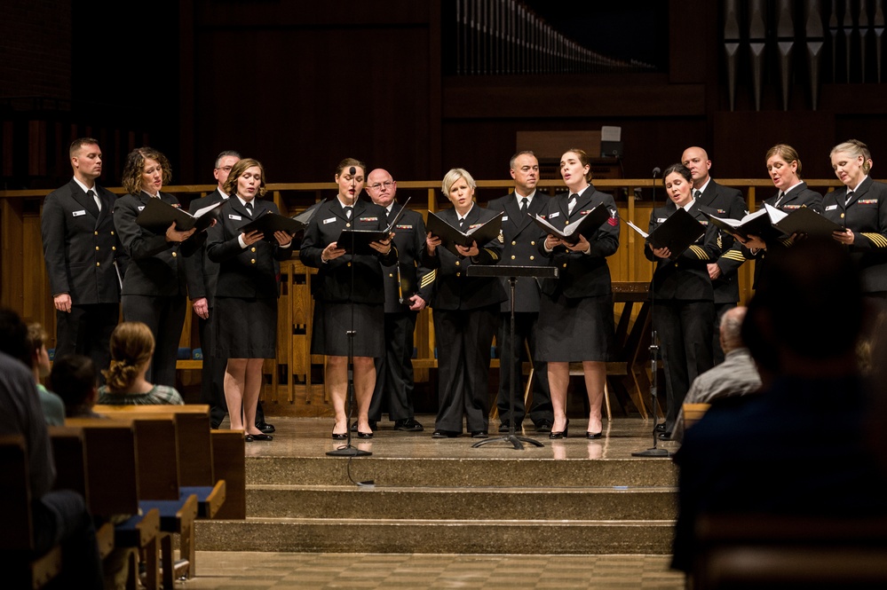 Sea Chanters Perform at Bradley Hills Church, Bethesda, MD