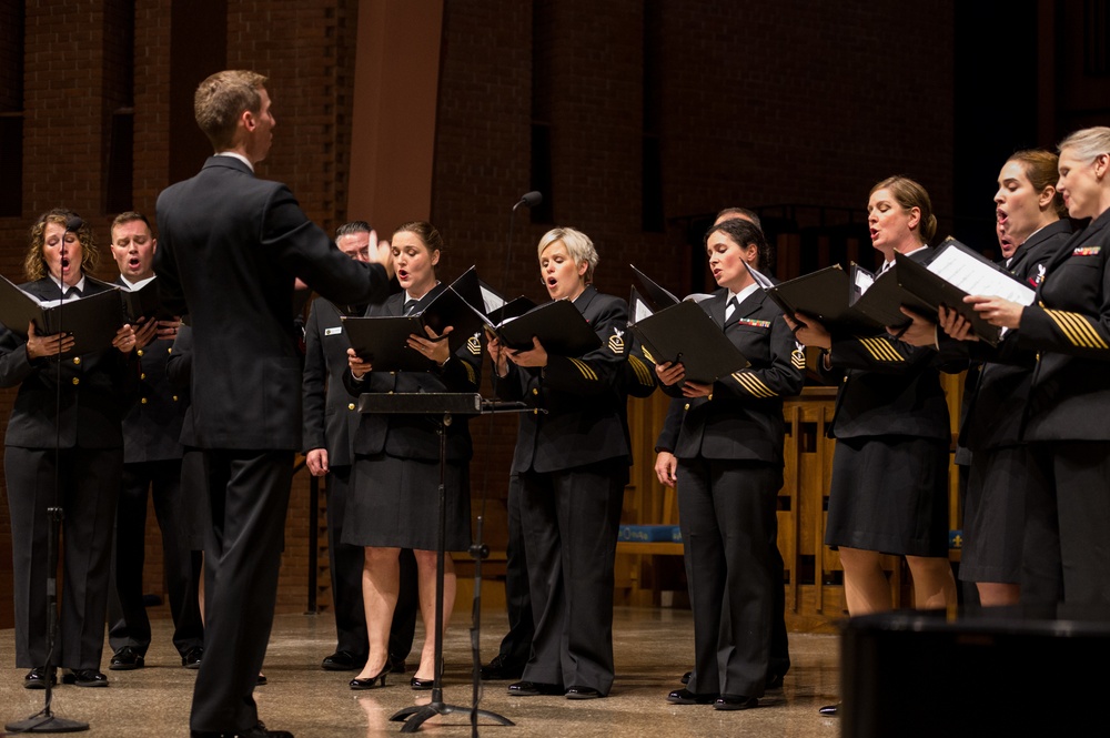 Sea Chanters Perform at Bradley Hills Church, Bethesda, MD