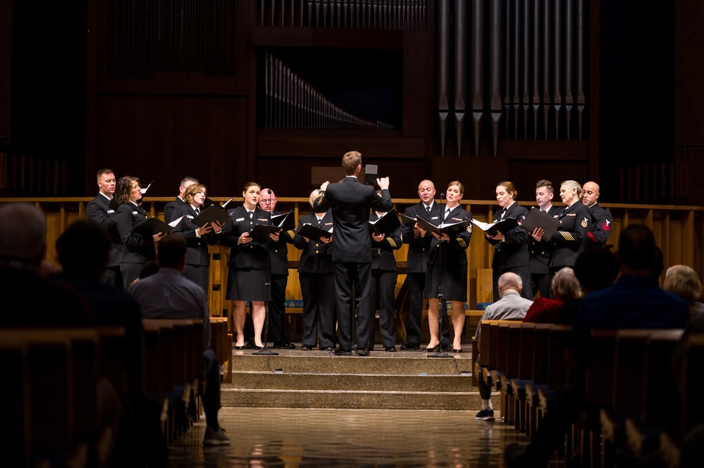 Sea Chanters Perform at Bradley Hills Church, Bethesda, MD