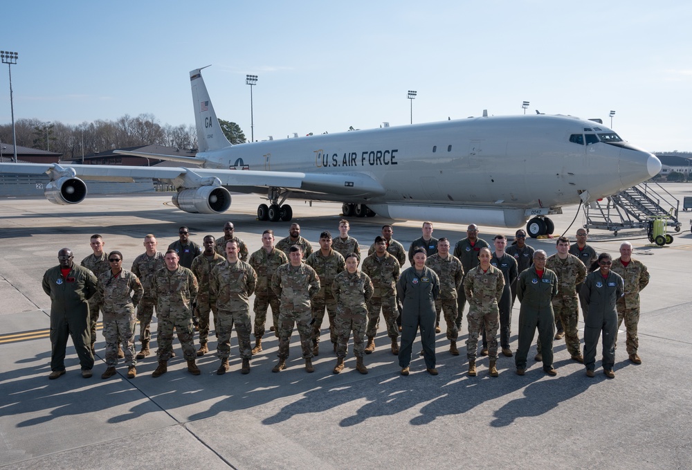 Photo of Team JSTARS Airmen Participating in Accelerating the Legacy Event