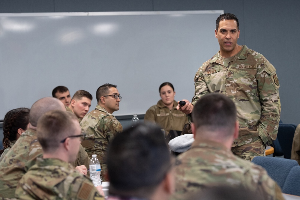 Installation command chief focused on developing Airmen, civilians