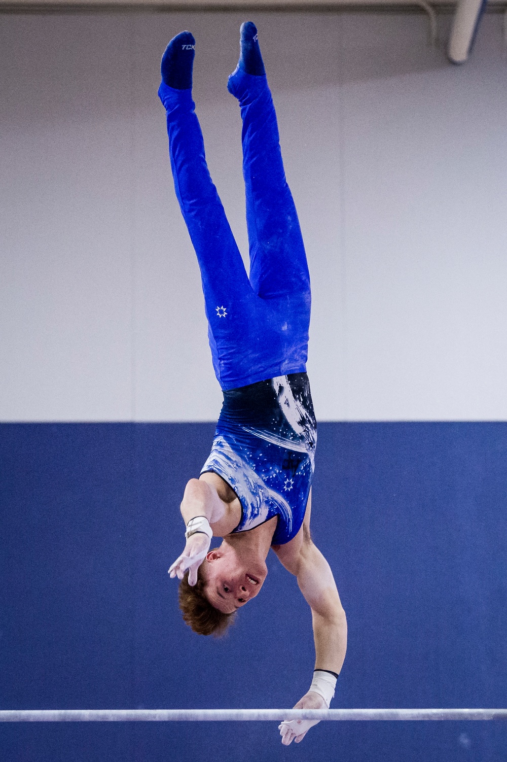 USAFA Men's Gymnastics Bests Service Academy Rival Army and California