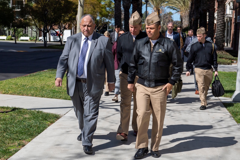 SECNAV Visits Naval Base San Diego