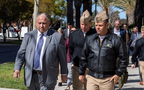 SECNAV Visits Naval Base San Diego