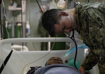 USS BATAAN Pier-side Trauma Medical Training