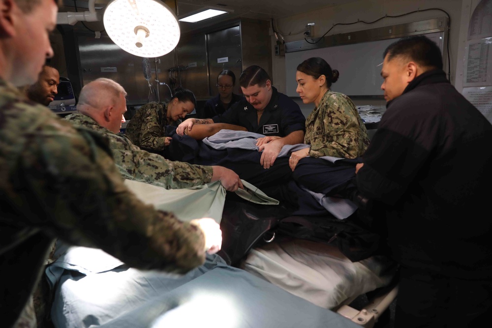 USS BATAAN Pier-side Trauma Training