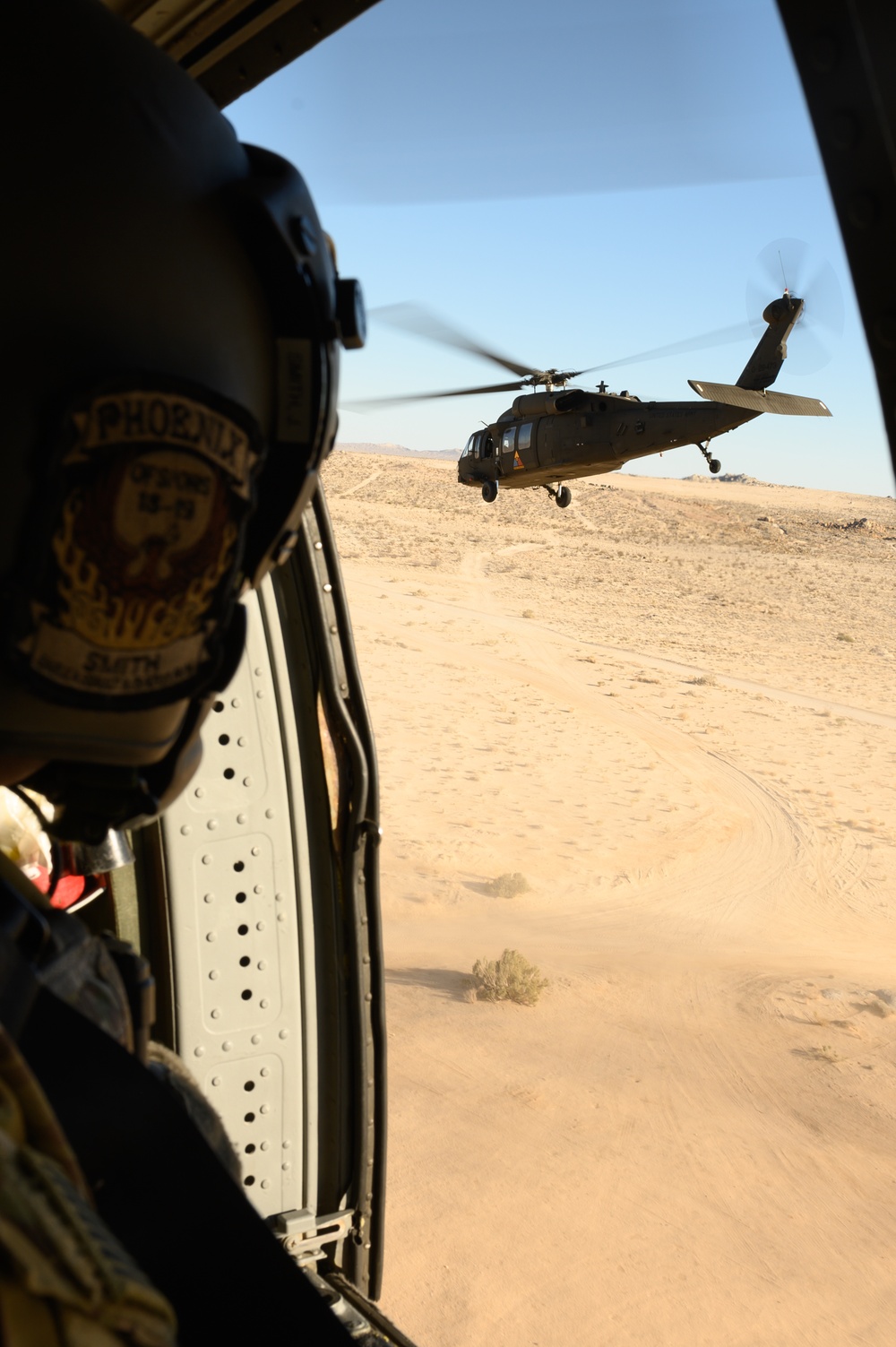 MCLB Barstow COMMSTRAT and Army's 2916th Aviation Battalion Alpha Company take flight