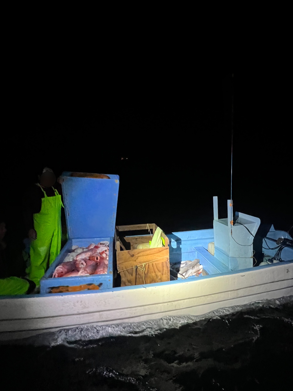 Coast Guard interdicts lancha illegally fishing off Texas Coast