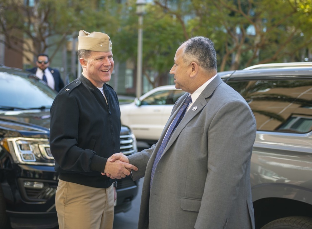 SECNAV Visits Naval Base San Diego