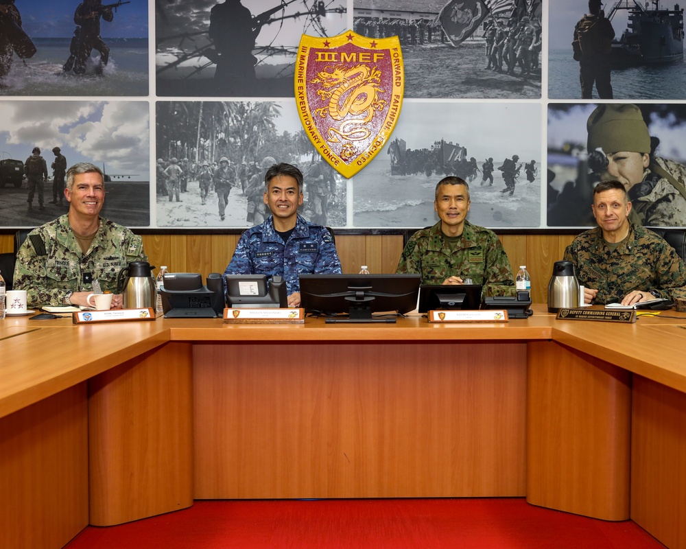 Japanese Self-Defense Force leadership visits Task Force 76/3 during Exercise Iron Fist 23