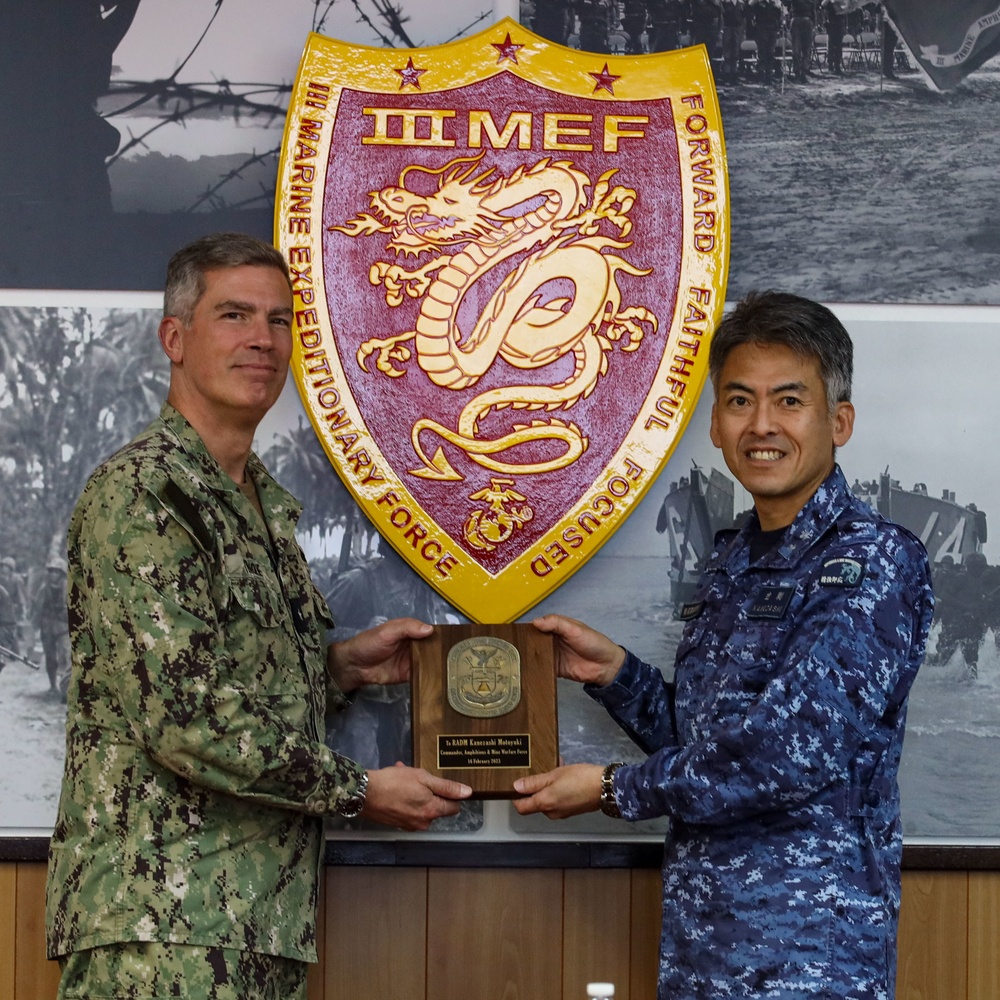 Japanese Self-Defense Force leadership visits Task Force 76/3 during Exercise Iron Fist 23