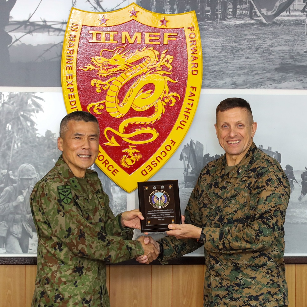 Japanese Self-Defense Force leadership visits Task Force 76/3 during Exercise Iron Fist 23