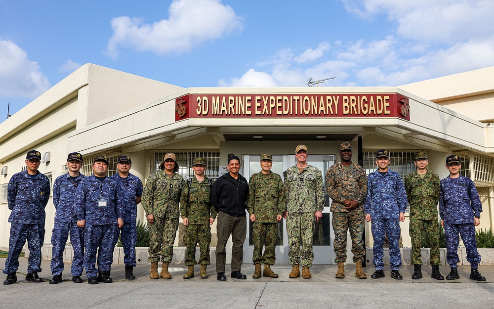 Japanese Self-Defense Force leadership visits Task Force 76/3 during Exercise Iron Fist