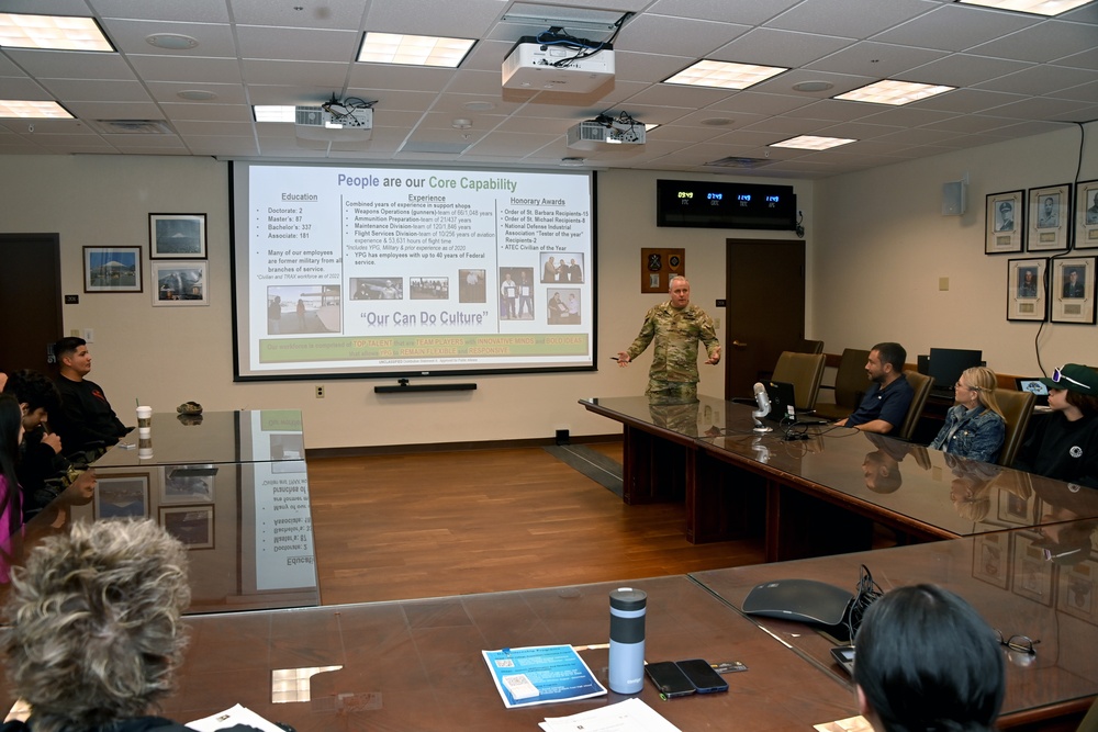 Arizona@Work’s Youth Services program visits U.S. Army Yuma Proving Ground