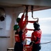Coast Guard Cutter Polar Star conducts small boat operations during Operation Deep Freeze 2023