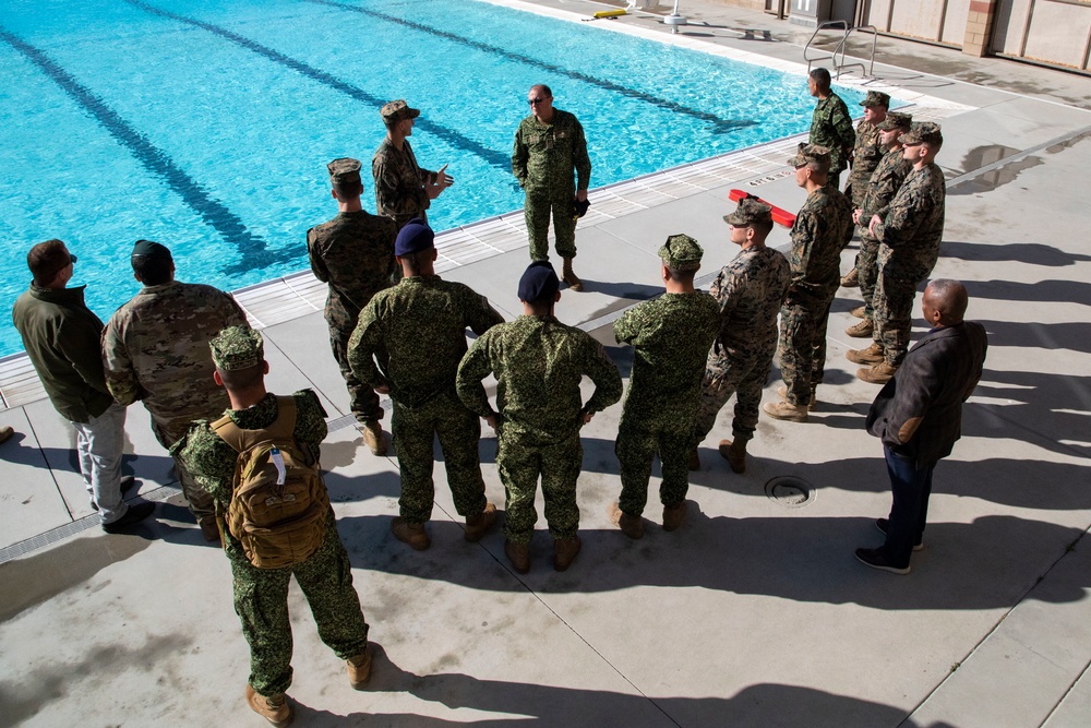 Senior Colombian Marine Corps, Navy Leadership visit Camp Pendleton