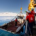 Coast Guard Cutter Polar Star conducts small boat operations during Operation Deep Freeze 2023