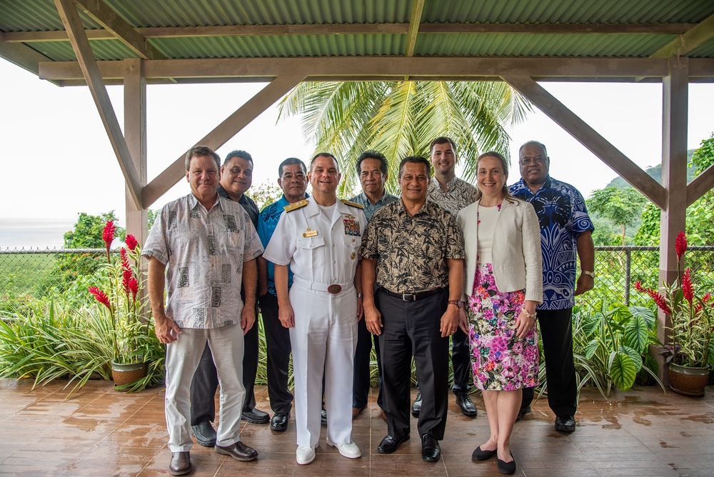 CJRM Visits FSM, Attends Micronesian Presidents' Forum