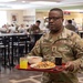 Maj. Gen. David Wilson Visits Falcon Café Warrior Restaurant