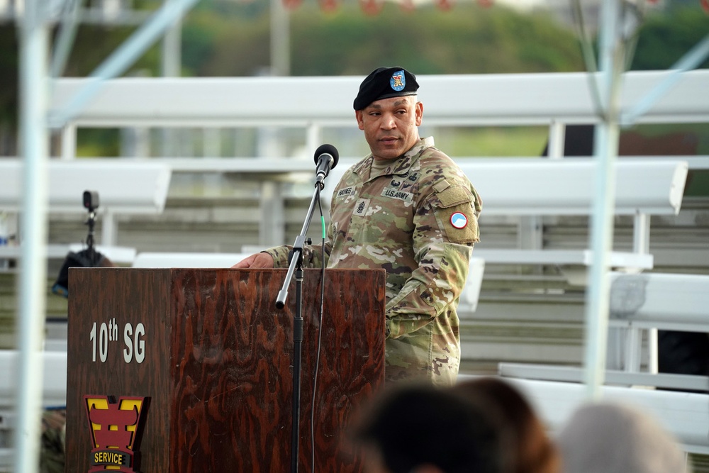 Drury replaces Haynes as U.S. Army’s top enlisted advisor in Okinawa