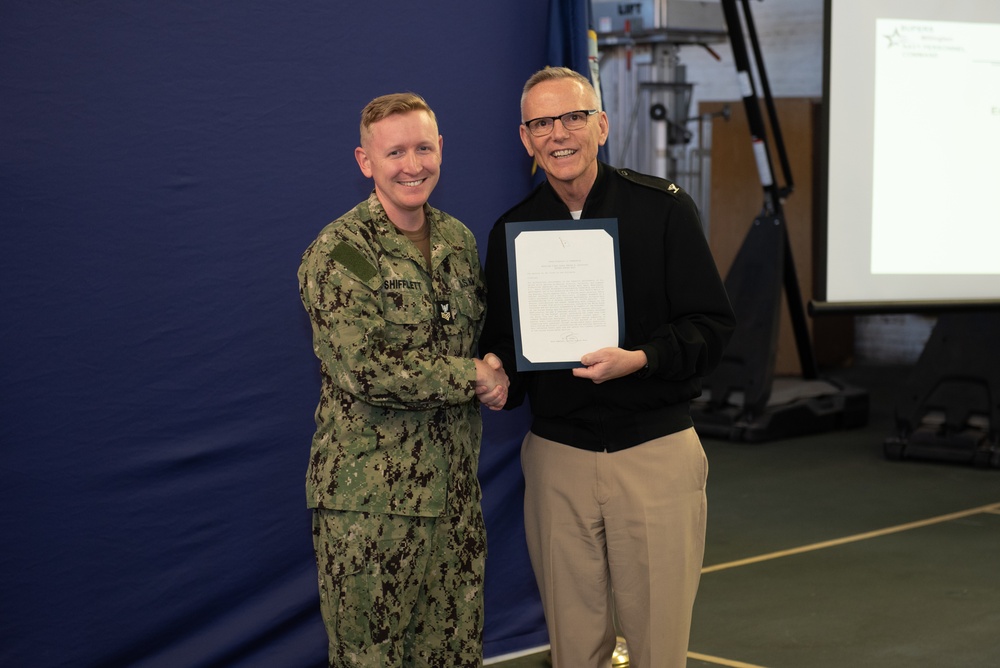 Military musicians are honored at All Hands Ceremony