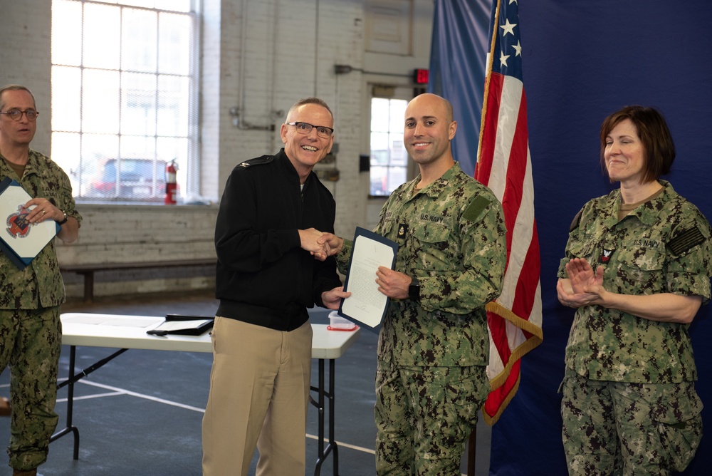 Military musicians are honored at All Hands Ceremony