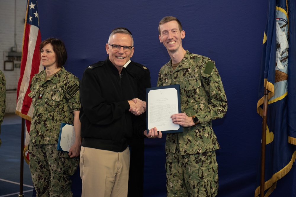 Military musicians are honored at All Hands Ceremony