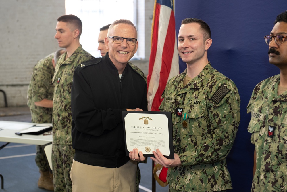 Military musicians are honored at All Hands Ceremony