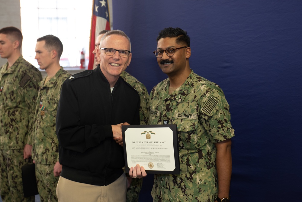 Military musicians are honored at All Hands Ceremony