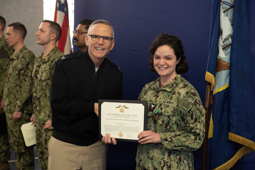 Military musicians are honored at All Hands Ceremony