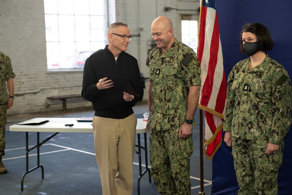 Military musicians are honored at All Hands Ceremony