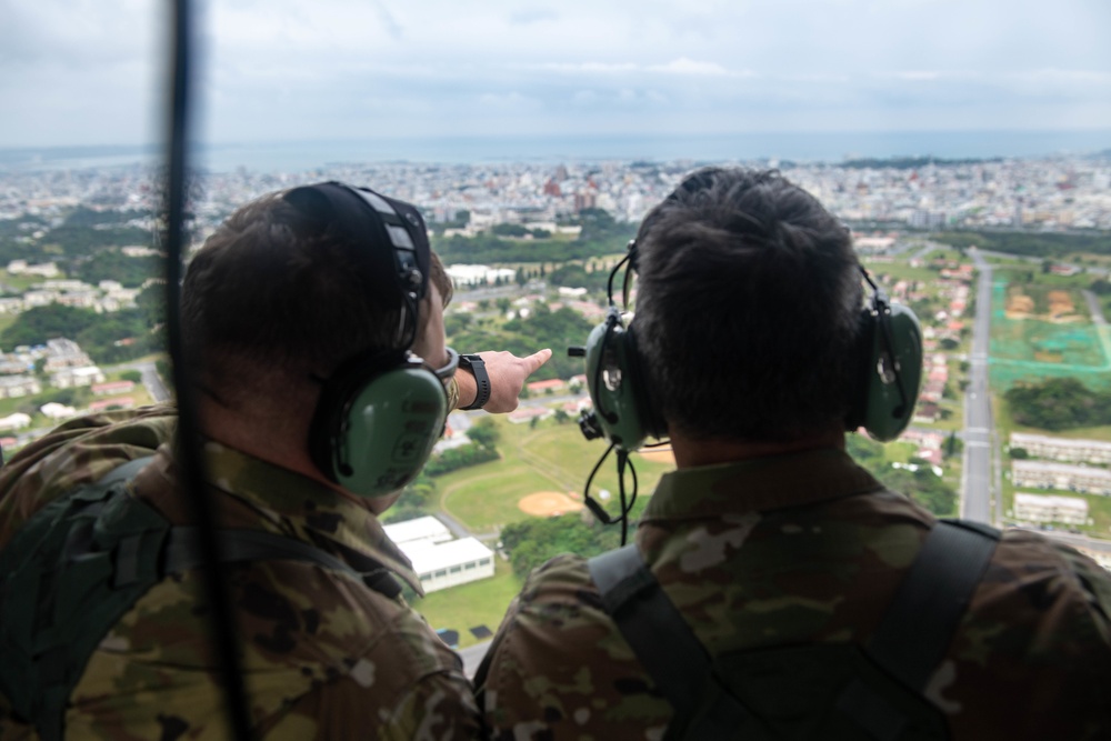 5th AF Command Chief meets Kadena