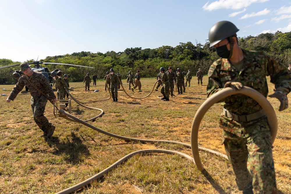 JWX 23.1 MWSS-172 and JGSDF FARP Training