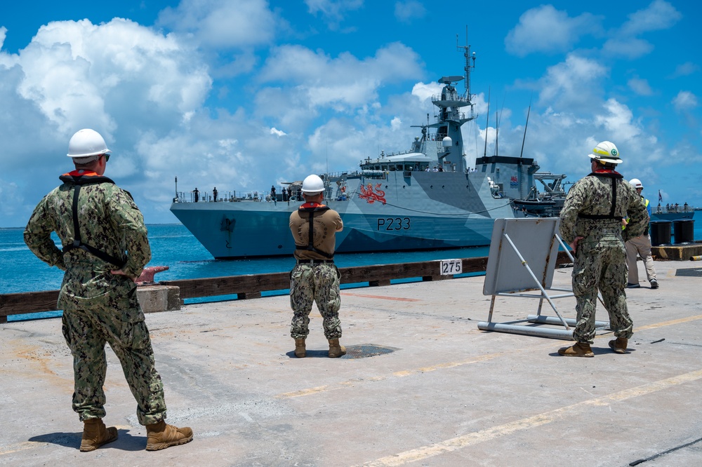 HMS Tamar Diego Garcia