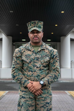 The only way is forward: US Marine overcomes adversity to give to family, community