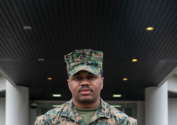 The only way is forward: US Marine overcomes adversity to give to family, community