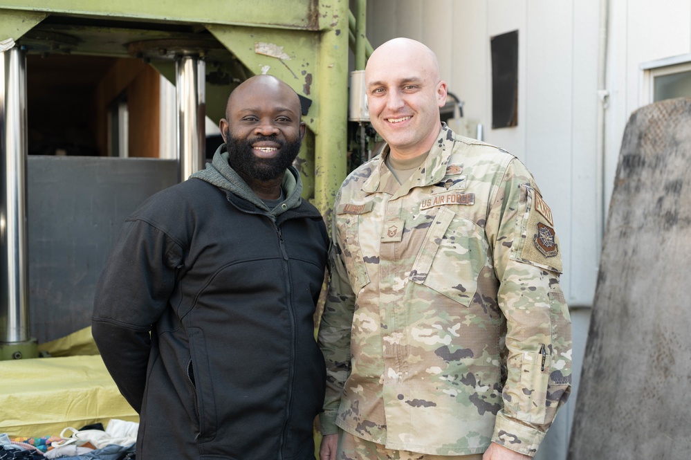 Ghana native helps Yokota give to those in need