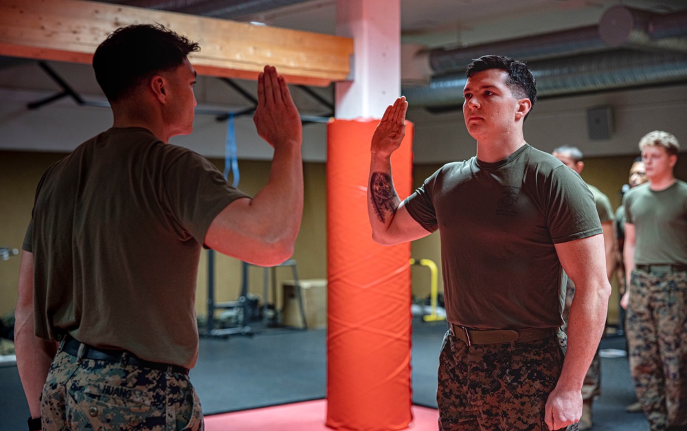 Cpl. Bryce Reed Re-enlistment