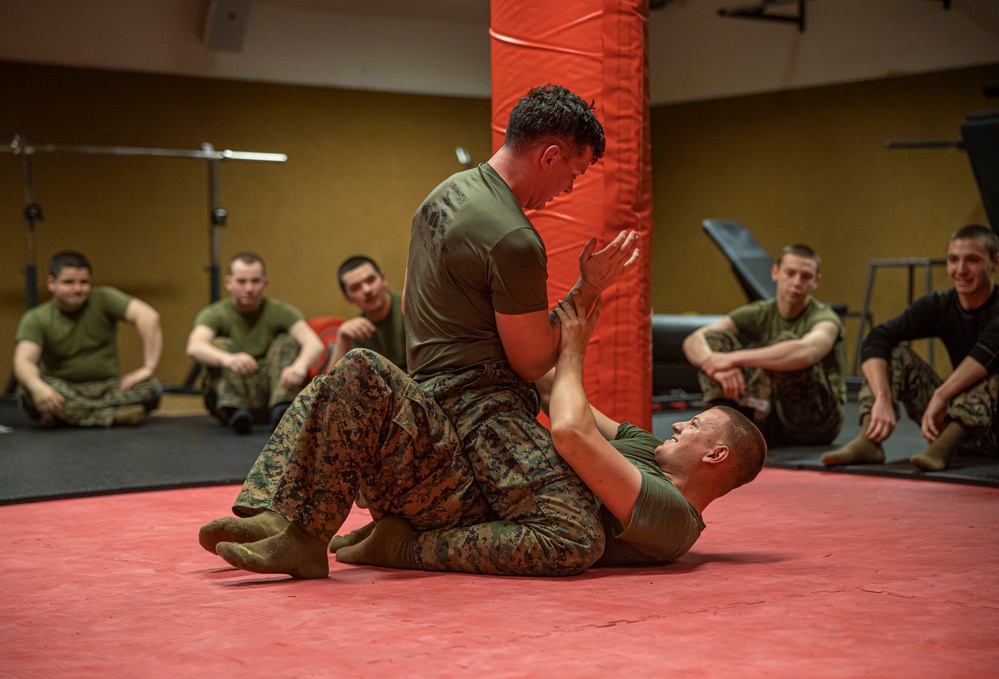 Cpl. Bryce Reed Re-enlistment