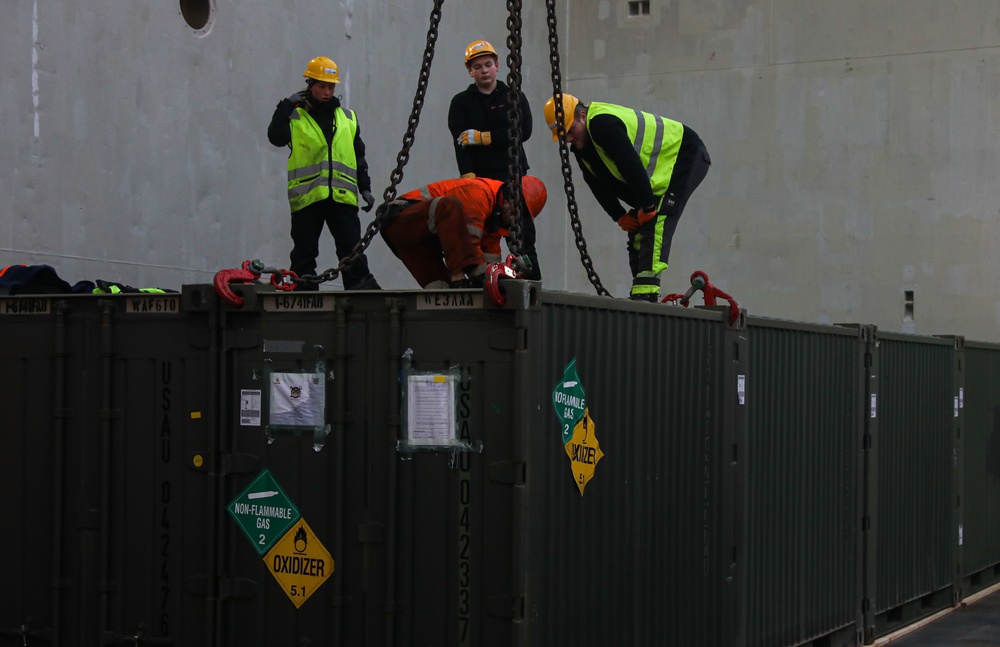 Joint Viking Port Operations in Sorreisa, Norway