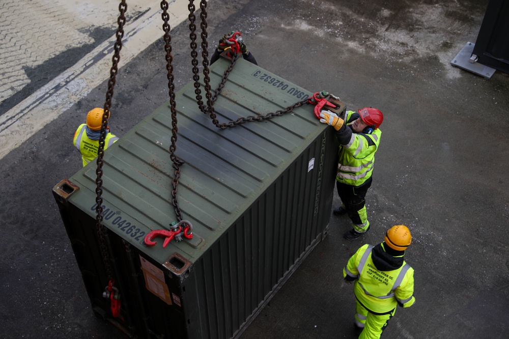 Joint Viking Port Operations in Sorreisa, Norway