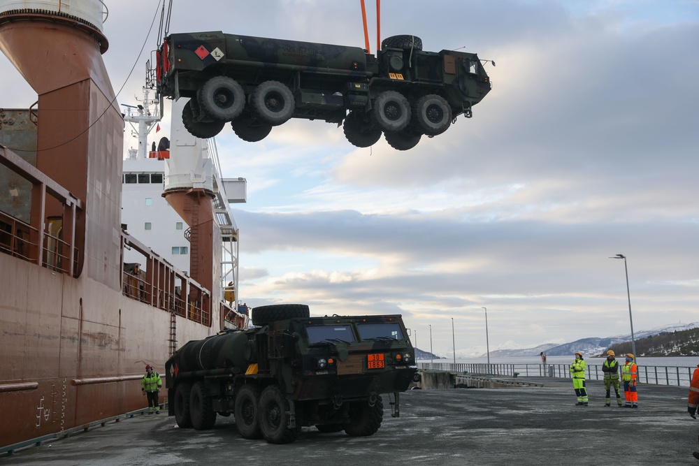 Joint Viking Port Operations in Sorreisa, Norway