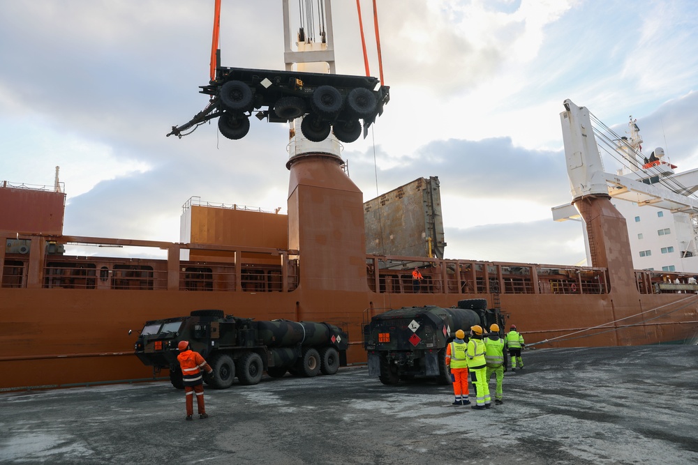 Joint Viking Port Operations in Sorreisa, Norway