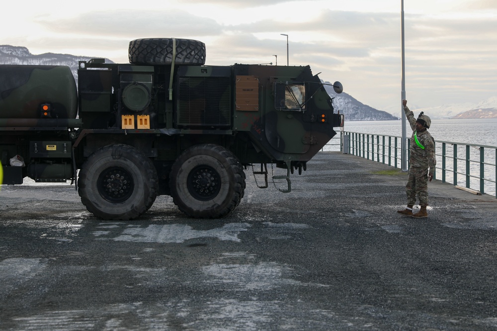 Joint Viking Port Operations in Sorreisa, Norway