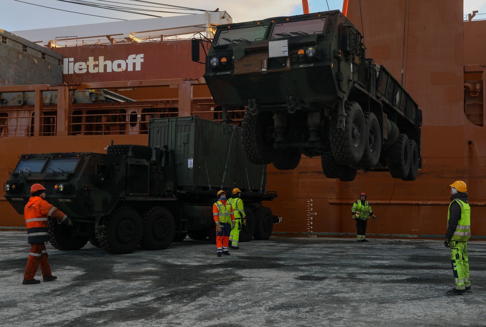 Joint Viking Port Operations in Sorreisa, Norway