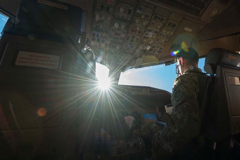 Travis AFB conducts combined K-10, KC-46 integrated mission sortie training