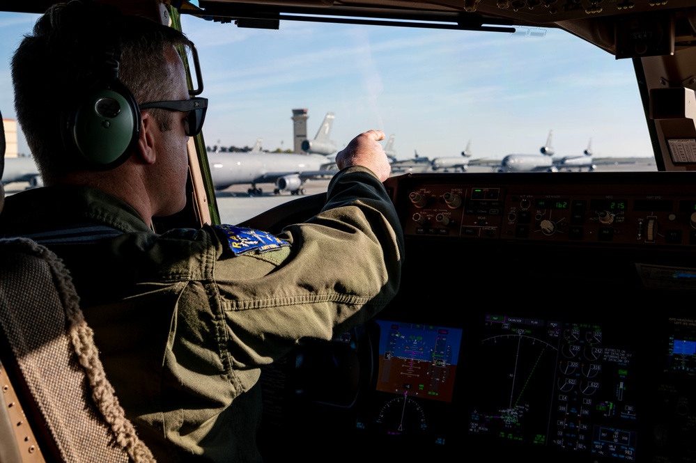 Travis AFB conducts combined K-10, KC-46 integrated mission sortie training