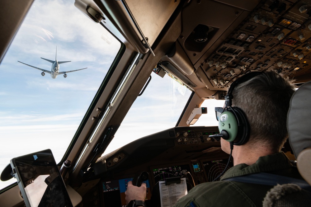 Travis AFB conducts combined K-10, KC-46 integrated mission sortie training